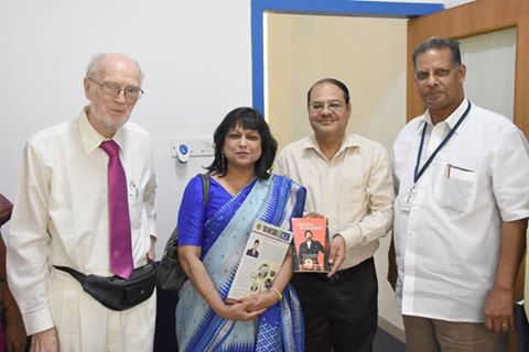Dr. Bashabi Fraser from Edinburgh Napier University visited our campus.
